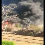 turpentine oil factory fire