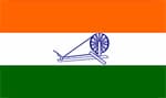 इस ध्वज को 1931 में अपनाया गया। यह ध्वज भारतीय सेना का संग्राम चिन्ह भी था।
