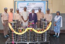 BEL handed over 825 vessels for food distribution to Akshaya Patra Foundation