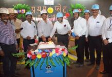 भिलाई इस्पात संयंत्र के प्लेट मिल ने मनाया 40 वां जन्मदिन