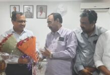 जमा ने चेयरमैन से की भेंट, इंटक को जेबीसीसीआई में स्थान देने जताया आभार