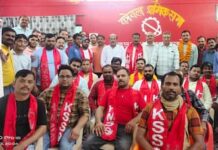 WCL : BMS के पूर्व सचिव एवं 40 कामगार समर्थकों ने HMS में किया प्रवेश