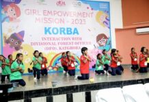 NTPC Korba celebrates Girl Empowerment Mission 2023; DFO Katghora meets the young empowered girls