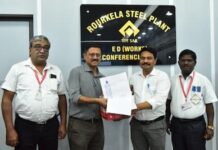 16 Employees of Rourkela Steel Plant awarded under the newly launched ‘SAIL Shabash’ Scheme
