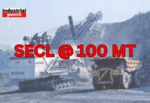 SECL : 100 मिलियन टन कोयला उत्पादन का आंकड़ा पार