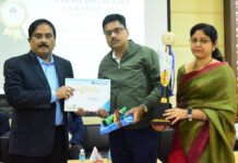 Trailblazer award presented to 10 executives of Rourkela Steel Plant