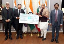 BEML paid the final dividend of Rs 22.5 crore to Government of India