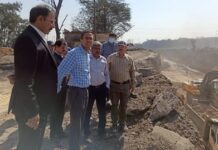 CIL के DM मुकेश चौधरी ने एसईसीएल गेवरा क्षेत्र में निर्माणाधीन एफ़एमसी लिया जायजा