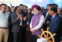 Hardeep Singh Puri visits OIL Pavilion at India Energy Week 2024