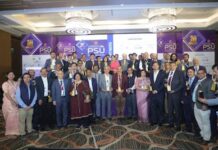 Bharat Electronics Limited received six awards at the 10th Governance Now PSU Awards