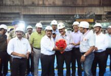 Silicon Steel Mill of Rourkela Steel Plant creates new single day production record