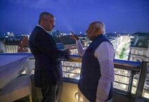 Prime Minister Modi Joins Austrian Chancellor For Dinner In Vienna