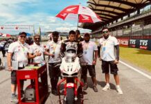 IDEMITSU Honda Racing India Riders show steady performance in Race 1 of Round 5, FIM Asia Road Racing Championship in Malaysia