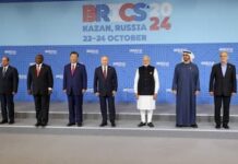 BRICS leaders tout joint finance, trade projects at Russian summit