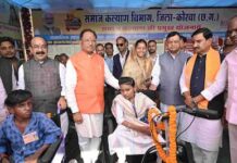 कोरबा जिला विकास की राह में आगे बढ़ रहा है : मुख्यमंत्री विष्णुदेव साय