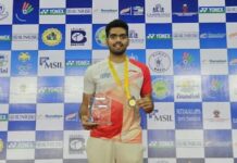 NTPC Korba : Harshit Thakur Makes History with Bronze Medal at Yonex Sunrise 77th Inter-Zonal Senior National Badminton Championship