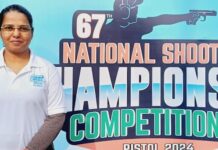 Shruti Yadav, Supported by NTPC Korba’s CSR, Represents Chhattisgarh at 67th National Shooting Championships