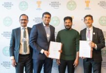 Government of Telangana signs MoU with JSW defence manufacturing facility in the state