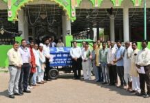 NTPC सीपत ने लुतरा शरीफ दरगाह की इंतेजामिया कमेटी प्रदान किया कचरा संग्रहण का ई-रिक्शा