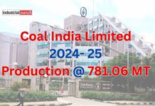 कोल इंडिया : 2024- 25 में उत्पादन 781.06 MT, लक्ष्य से पीछे, लेकिन 2023- 24 से आगे