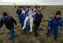 US-Russia ISS Crew Returns After 220-Day Mission
