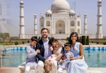 US Vice President J.D. Vance visits Taj Mahal with family