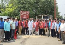 SECL भटगांव : BMS एवं अन्य यूनियन के 30 लोगों ने HMS की ली सदस्यता