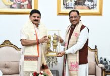 कोयला राज्यमंत्री दुबे ने CM साय से की मुलाकात, भू-अधिग्रहण को लेकर हुई चर्चा