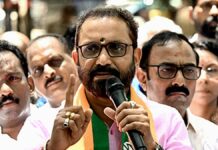 Bharat Mata row: Left front playing vote-bank politics, says Kerala BJP leader Surendran