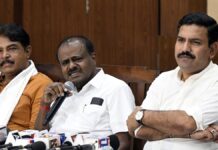 Opposition leaders attack Congress government on allegations of corruption in allotment of houses