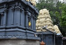 Height of Madhya Kailas temple being increased