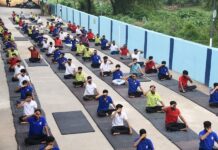 बालको ने अंतरराष्ट्रीय योग दिवस पर किया विभिन्न योगाभ्यास का आयोजन