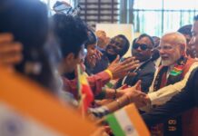 Cheers, chants and drums: PM Modi receives rousing welcome from Indian community in Ghana
