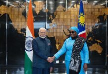 PM Modi awarded Namibia’s highest civilian honour during state visit