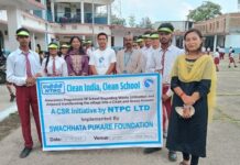 NTPC Korba Organizes Cleanliness and Environmental Awareness Program for Students of Dhanras and Jamnipali Schools