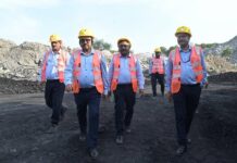 सीआईएल निदेशक HR डॉ. विनय रंजन ने एसईसीएल सोहागपुर क्षेत्र का दौरा किया