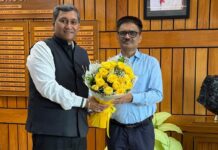 BEML CMD Shantanu Roy met Coal India Chairman Sairam