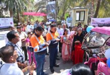 Ambuja Cements enables women’s livelihood through e-auto initiative on International Women’s Day at Ambujanagar