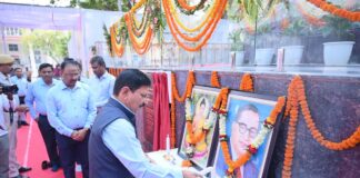 एसईसीएल में बाबा साहेब डॉ. भीमराव अम्बेडकर की 135 वीं जयंती मनाई गई