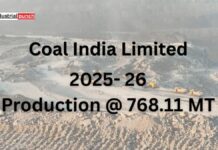 वित्तीय वर्ष 2025- 26 : कोल इंडिया का नेगेटिव ग्रोथ, एनसीएल को छोड़ सभी कंपनियां लक्ष्य से पिछड़ीं