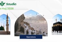 Saudia Launches Hajj 2026 Operations with Over One Million Seats for Pilgrims