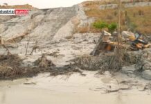 धमाके के साथ HTPS का राखड़ बांध फूटा, मलबे में दबकर एक की मौत, प्रबंधन की लापरवाही आई सामने