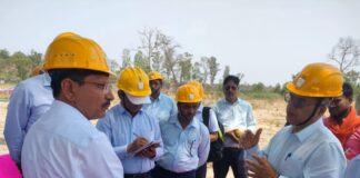 सस्टेनेबल माइन क्लोजर एवं खनन भूमि के पुनरूपयोग पर जोर : SECL सीएमडी ने जमुना खदान का किया दौरा