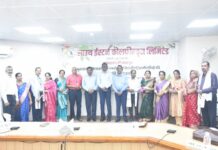 एसईसीएल मुख्यालय के 13 कर्मियों को दी गई भावभीनी विदाई