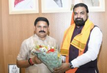 कोयला राज्यमंत्री सतीश चन्द्र दुबे ने बिहार के CM चौधरी से की भेंट, राज्य के कोयला भंडार को लेकर चर्चा