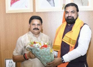 कोयला राज्यमंत्री सतीश चन्द्र दुबे ने बिहार के CM चौधरी से की भेंट, राज्य के कोयला भंडार को लेकर चर्चा