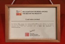 कोल इंडिया को मिला “India’s Best Workplaces in Mining and Quarrying 2026” का सम्मान