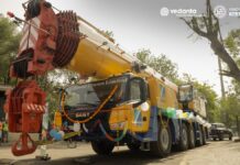 Hindustan Zinc Commissions India’s First 250-Tonne Hybrid Industrial Crane at Rajasthan Smelter