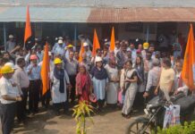 JBCCI- XII के गठन में देरी : CCL हजारीबाग क्षेत्र में BMS का जन-जागरण अभियान, गेट मीटिंग में उठी मांग