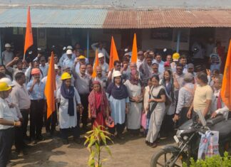 JBCCI- XII के गठन में देरी : CCL हजारीबाग क्षेत्र में BMS का जन-जागरण अभियान, गेट मीटिंग में उठी मांग